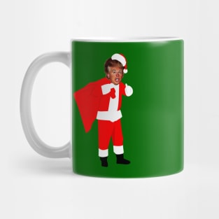 ugly christmas santa claus donald trump Mug